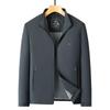 2026 Men's Versatile Business Casual Stand Collar Jacket - Spring/Autumn Collection