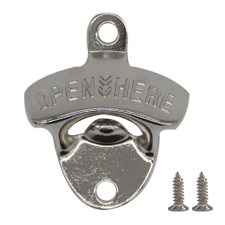 Antique Zinc Alloy Wall-Mounted Beer Bottle Opener