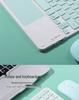 Universal Wireless Bluetooth Touch Keyboard for iPads, Tablets, and Phones