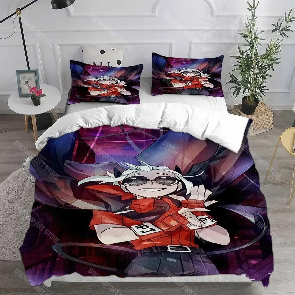 Game Helltaker Bedding Sets Comforter Quilt Bed Cover Duvet Cover Pillow Case 2-3 Pieces Sets Bedroom Decoration Home Textiles