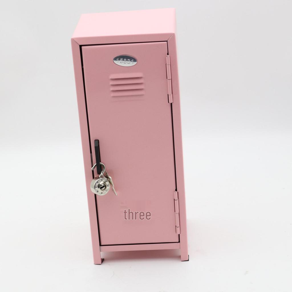 Multikleurig Afsluitbaar Mini Spaarpotje & Opbergkastje voor Meisjes