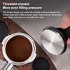 51mm 53mm 58mmEspresso Tamper Kompatibel mit Delonghi Espressokaffeemaschine Premium Barista Espresso Kaffeetamper