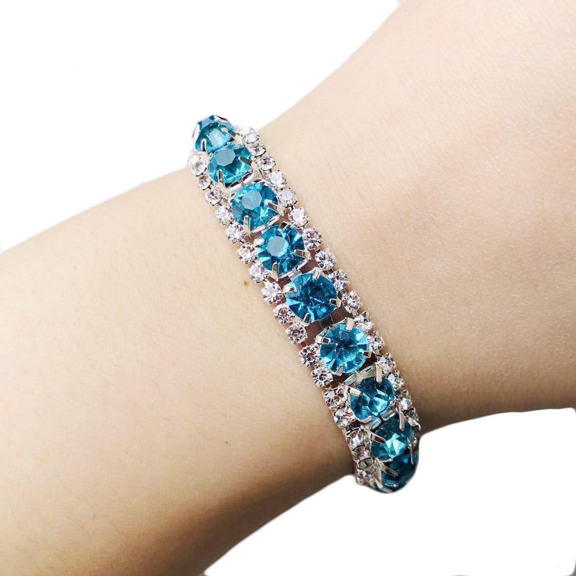 

Свадебные аксессуары, многослойные цветные браслеты с бриллиантами, блестящие бриллианты, маленькие отверстия из ароматных страз, браслеты