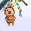 With Keychain Capibala Face Changing Pendant Plastics Face Changing Toy  Kid Girl Boy