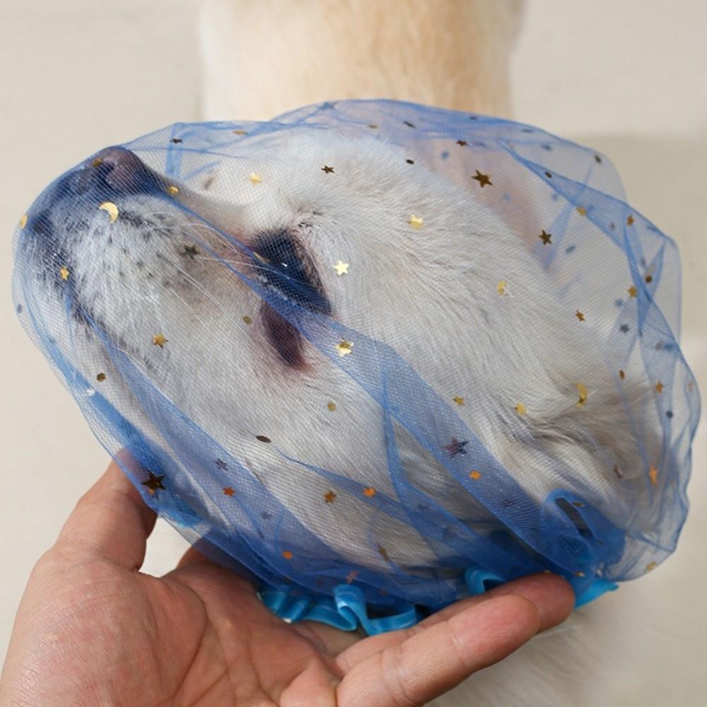 Adjustable Anti-Mosquito Headgear Breathable Anti-Bite Head Cover for Small Dogs Cat