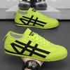 Men's Classic Running Shoes Lace Up Flat Bottom Sports Shoes Soft Sole Walking Shoes Breathable Couple Casual Shoes Tennis Shoes