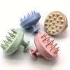 1 stück Silikon Shampoo Pinsel Körper Massage Pinsel Bad Dusche Pinsel Salon Friseur Werkzeug Kopfhaut Massage Kamm Haar Waschen Kamm