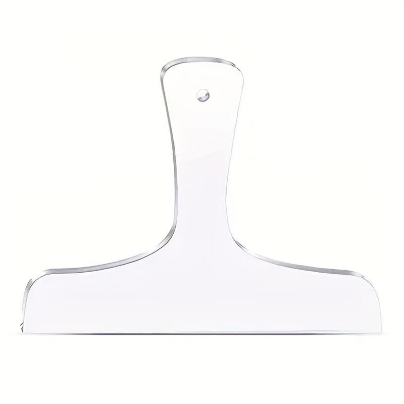 

1 шт. прозрачный акриловый большой шаблон ручки для разделочной доски, пустой акриловый направляющий инструмент для ручки кухонной разделочной доски style 3