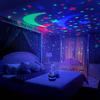 LED Starry Sky Night Lights USB Projector Lamp Magic Ball Moon Star Christmas Lights Home Room Atmosphere Decorations