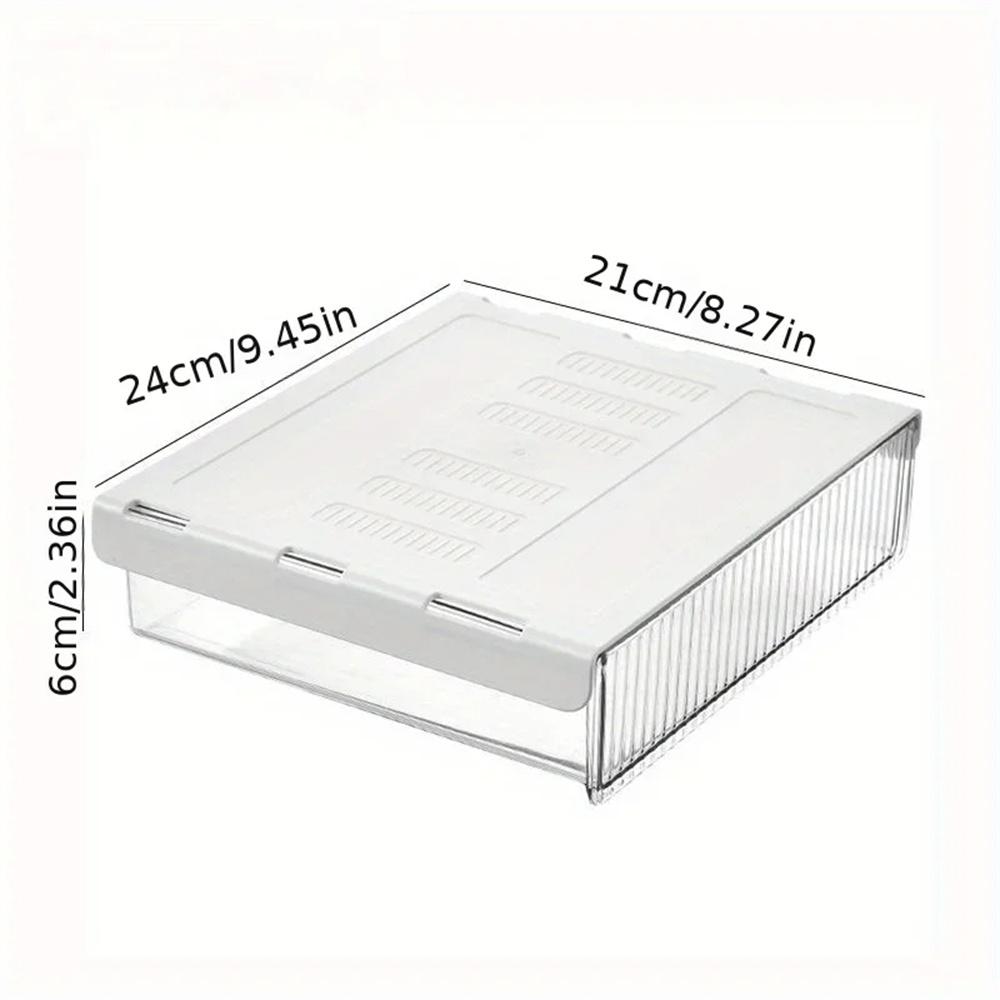 

1 шт. ящик для хранения под столом, ящик для хранения в офисе, выдвижной органайзер под столом для рабочего стола, выдвижной ящик 24*21*6cm