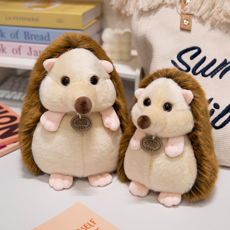 Simulation Little Hedgehog Doll Plush Doll Toys Children Sleeping with Pillow Rag Doll Birthday Gift Girl