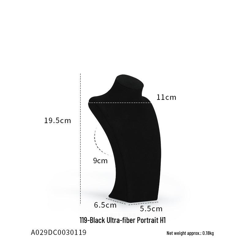 Weiyuanpeng Ultra-fiber Mannequin Necklace Display Stand