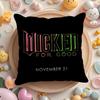 W-Wicked Part One Movie Cushion Cover Short Plush Double-Sided Printing Home Machine Washable In Warm Winter Pillow Case