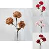 Luxurious Faux Peony And Camellia Silk Floral Arrangements For Party And Home Styling