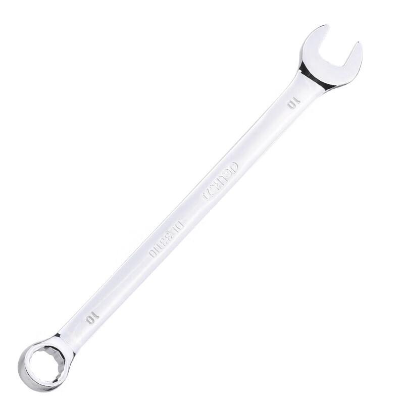 Deli Mirror-Polished Combination Wrench 10mm