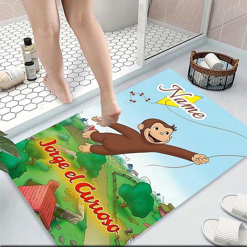 Custom Name "Power Elements" Carpet Rug Customizable Soft Washable Anti-Slip Home Living Room Sofa Mats Personalized Rug. 0909418