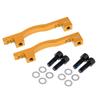 Disc Brake Adapter, Aluminum Alloy, CNC Machined, Mounting Bracket, Mountain Bike Caliper