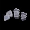 10pc 50ml Slime Mud Storage Container Organizer Box With Lid For Light Clay