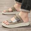 Fashion CYYTL Mens Sandals Outdoor Casual Shoes Beach Summer Walking Slides Slippers Comfort Luxury Designer Lightweight Leather Fashion