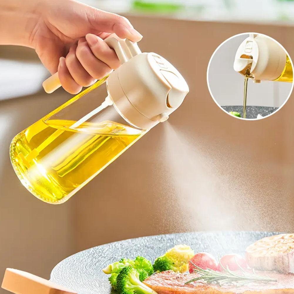 Oil Spray Pot Oil Sprayer For Cooking Spray Bottle Barbecue Multi-Function Air Fryer Spray Dual Purpose Oil Baking Oil Pot