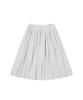 Ohesio Shirring Tiered Maxi Skirt, Gray