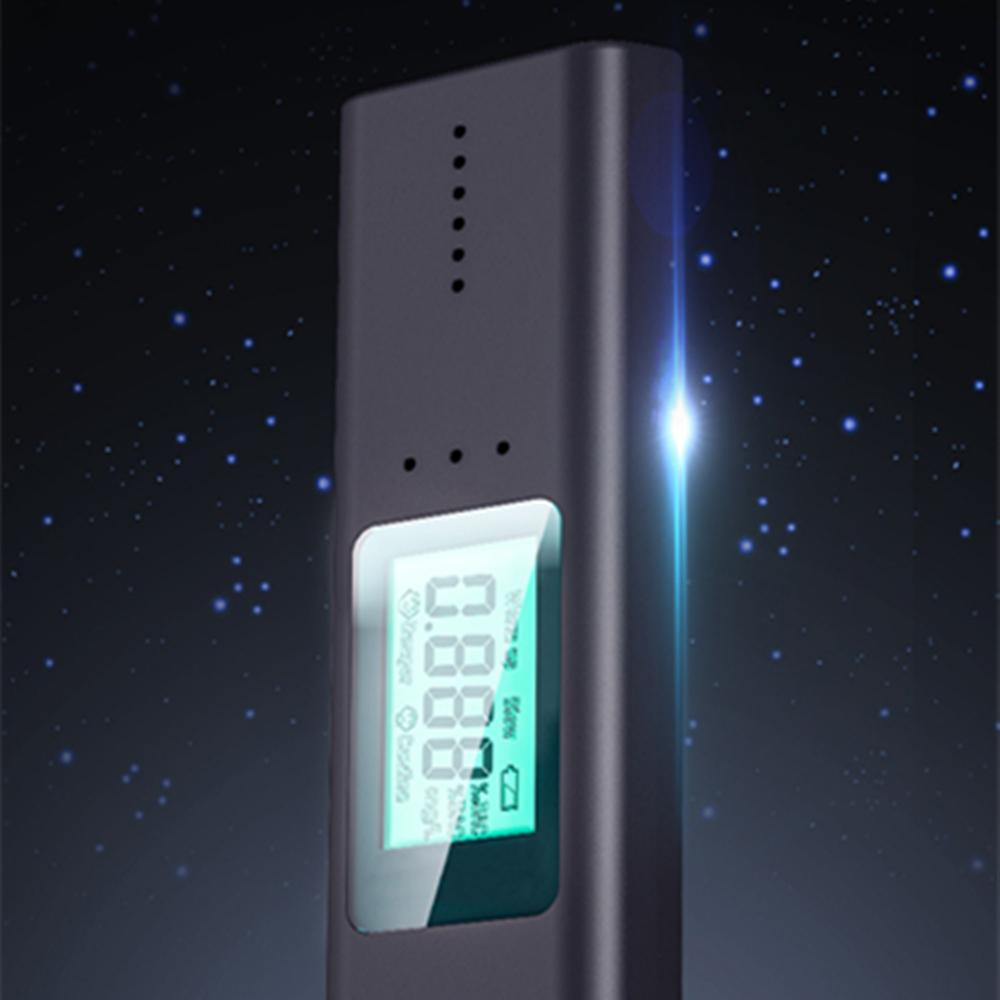 USB Digital LCD Breath Alcohol Detector Portable Breathalyzer Analyzer Tester