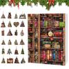 Christmas Countdown Advent Calendar 24 Days Book Design Countdown To Christmas Advent Calendar Hangable Ornament for Christmas