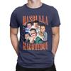 Men's Magomedov Vintage Homage Funny T Shirts Hasbulla Khabib Pure Cotton Tops Short Sleeve Round Collar Tee Shirt T-Shirt