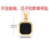 Stainless Steel Square Pendant Necklace Men Long Chain Layered Hip Hop Jewelry Geometric Titanium