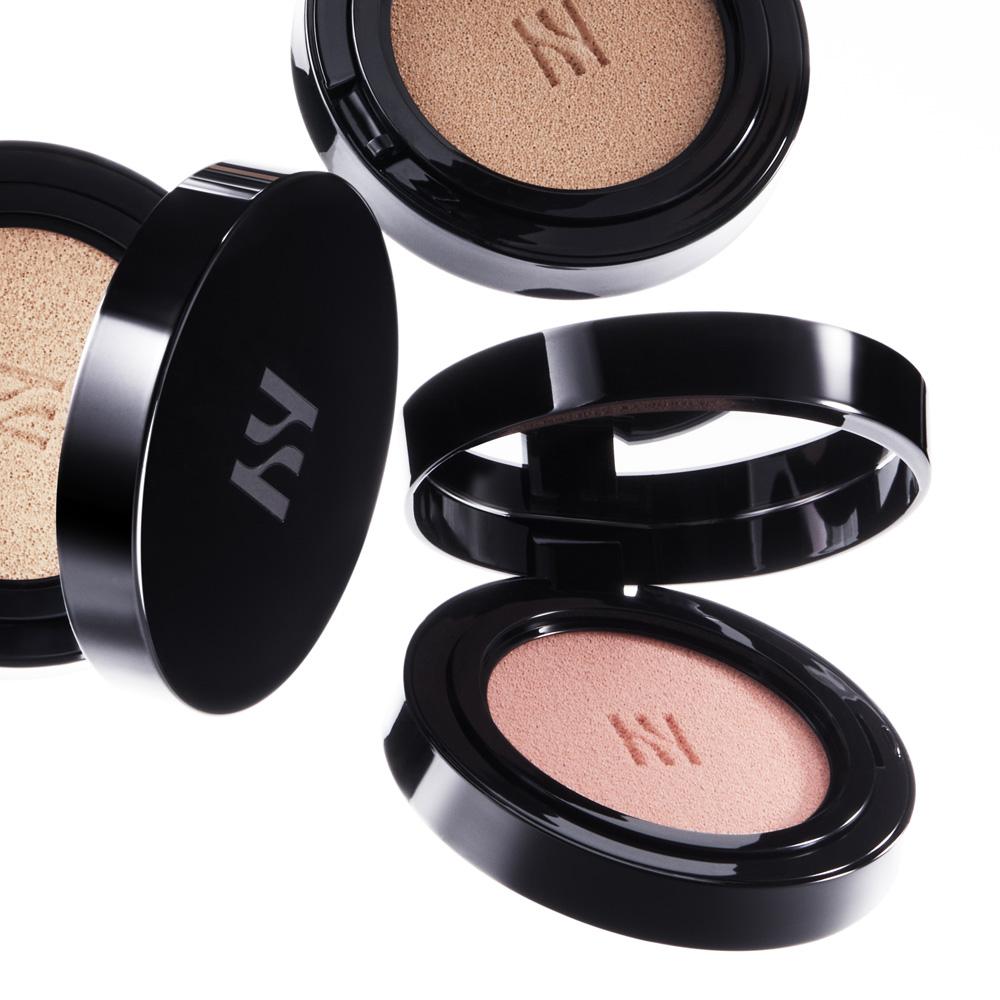 Hera Black Cushion Foundation Single SPF34/PA++ 15g Tone-Up Cushion - Cushion Base Glow Coverage, Korean