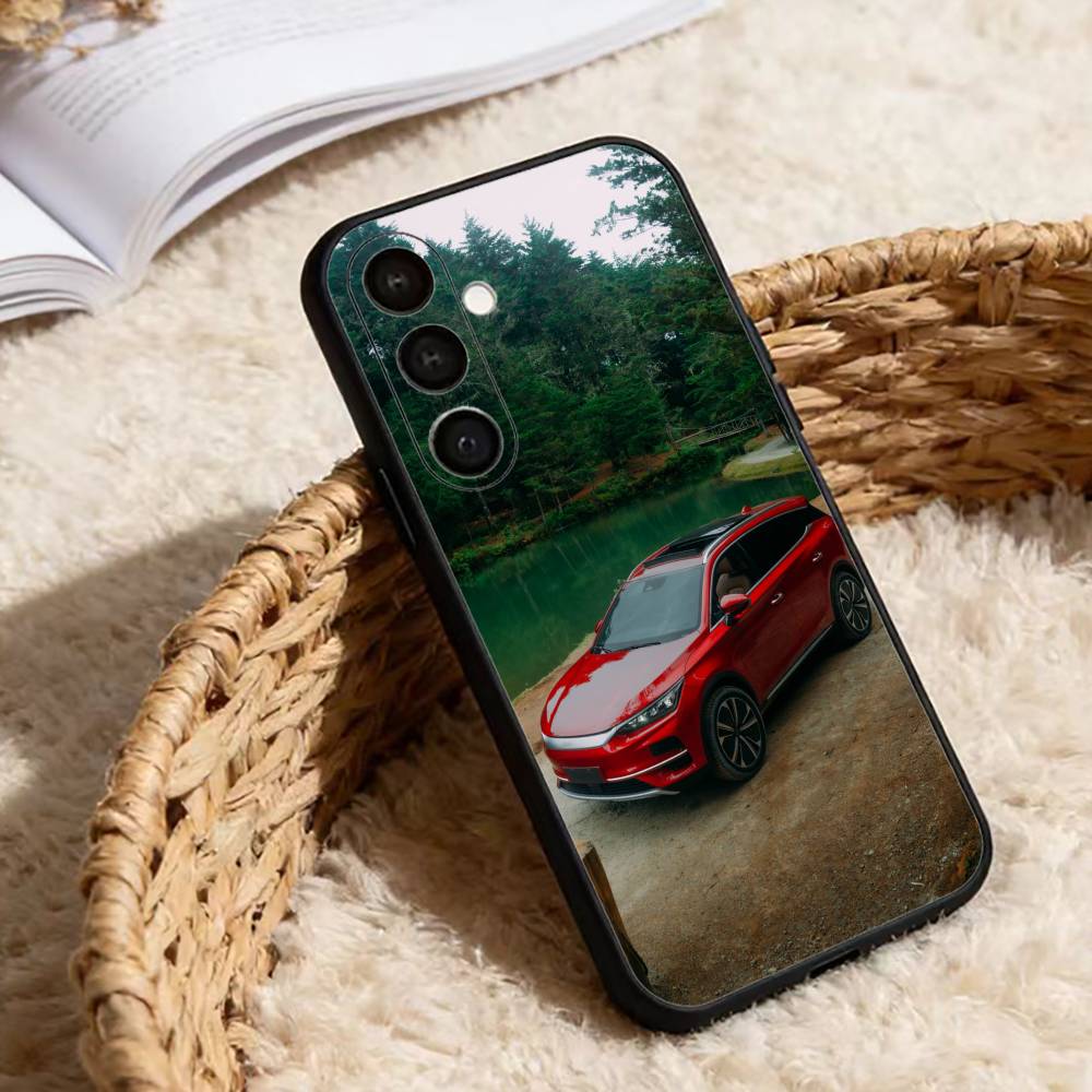 E-Electric Car BYD Phone Case For Samsung Galaxy A91,80,73,72 ,71,53,52,32 ,31,22,21s,20,Soft Black Case