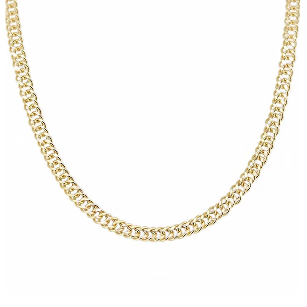 

Коробка для Вас та 18К Золото Порожнистий Подвійний Кіхей Унісекс [Ювелірні вироби Me] (K18 Гравірований) Намисто, Ланцюжок, 50см, (Ширина прибл. 2.33мм/2.30г)