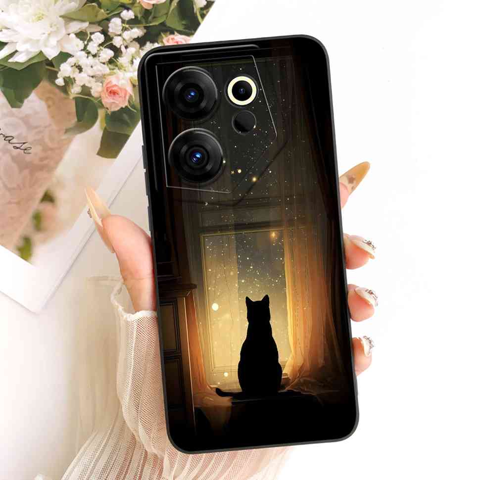 Simple Design Cartoon For Tecno Camon 20 Premier 5G Case Silicone Back Cover For Camon 20Premier 5G CK9n Phone Cases Bumper