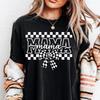 Mama Checkered Bow T-Shirt, Trendy Mom Graphic Tee, Mother's Day Gift