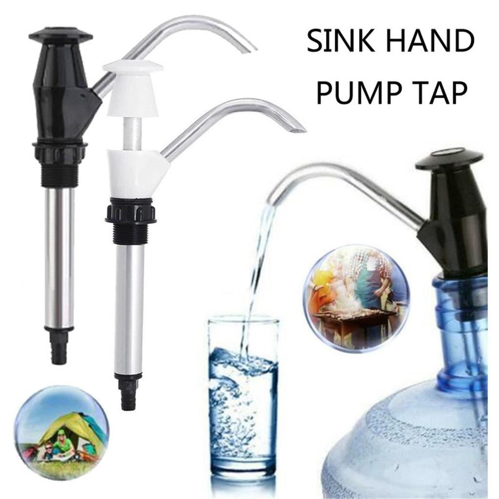 Water Bottles Hand Pressure Drinking  Water Press  Cap Fits Most 2-6 Gallon Water Coolers