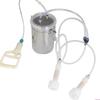 Stainless Steel Manual Milker Milking Machine Simple Operations Milking Device for Small Scale Milk Production