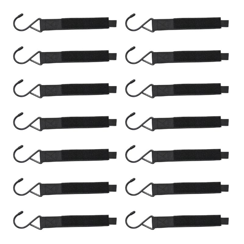 14Pcs Ice Fishing Shelters Hooks Accessory Hanger for Ice Fishing, Outdoor Heavy Duty Ice Fishing Shelter Coat Hooks Set 1