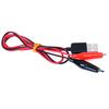 1Pc Alligator Test Clips Clamp To Usb Male Connector Power Supply Adapter Cable