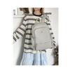 Women Large Capacity Multi Pocket Nylon Backpack with Adjustable Straps for Commute Travel