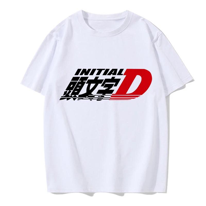 Japanischer Anime Cartoon Gothic Redsuns EU Größe Top Initial D T-Shirt Herren Grafik T-Shirt AE86 Lustig Harajuku Manga T-Shirt Herren
