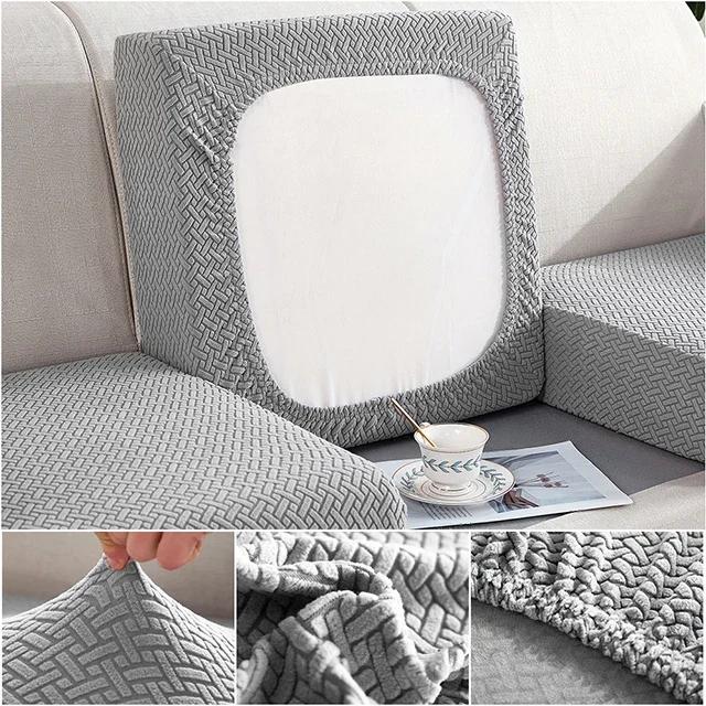 Jacquard Sofa Seat Cushion Cover for Living Room Funiture Protector Stretch Seat Sofa Cover L Shape Corner Armchair Couch Cover