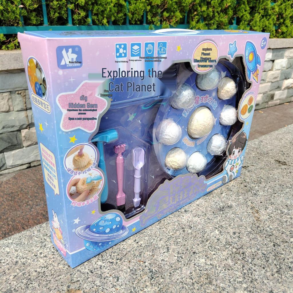 DIY Archaeological Excavation Treasure Hunt for Kids - Boys & Girls Educational Toy