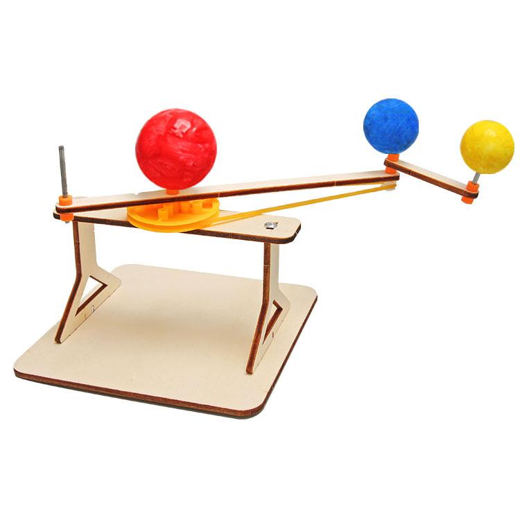 Scientific Experiment Diy Three-ball Instrument Technology Small Production Primary Students Hand-assembled Model Teaching Aids Materials