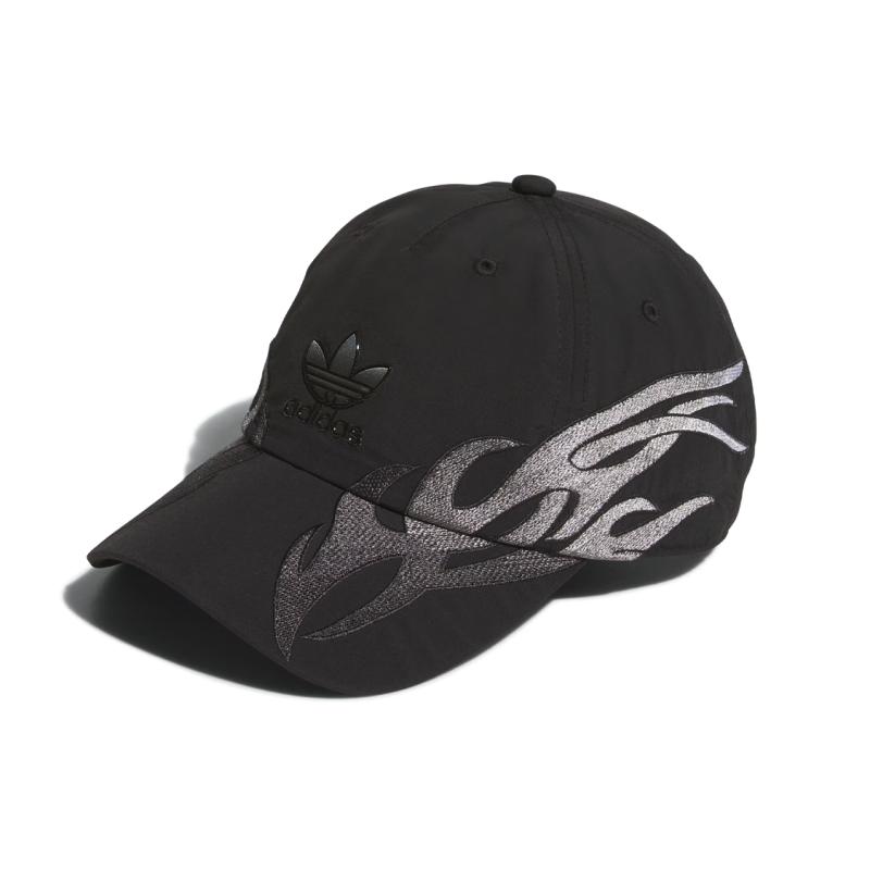 

Adidas Originals Polyamide Baseball Caps Unisex Black Adidas JJ2076 OSFM чёрный