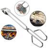 Household Stainless Steel BBQ Tools Food Clip Barbecue Accessories BBQ Tongs Charcoal Clip