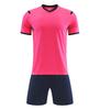 Football Uniform Set Men'S Adult Training Uniform Children Sports Short Sleeve Jersey Middle School Student Competition Jersey Quick Dry 6324