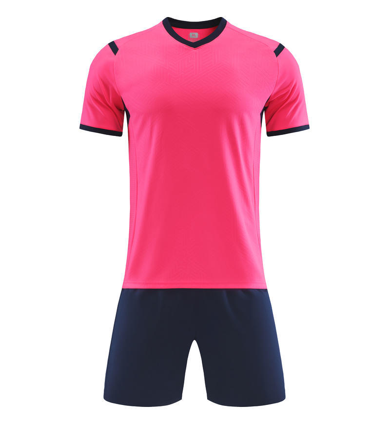 Football Uniform Set Men'S Adult Training Uniform Children Sports Short Sleeve Jersey Middle School Student Competition Jersey Quick Dry 6324