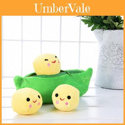 Adorable Pea Plush Doll Perfect Gift For Children's Playtime And Bedtime