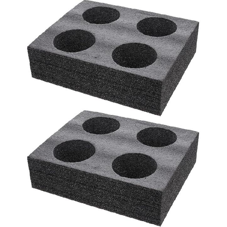 

Operitacx 2 шт. Подносы для переноски стаканов на вынос, Упаковочная коробка для напитков для горячих и холодных напитков для ресторанов, кафе и мероприятий на открытом воздухе, Предотвращает протекание с 24X20X6.7CM