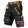 Men's Summer Printed Outdoor Shorts Men's Loose Multi-Pocket Shorts